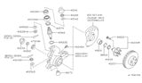 Diagram for Infiniti M35 Wheel Stud - 43222-70T00