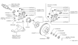 Diagram for Infiniti Q45 Wheel Stud - 43222-06R61