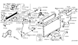 Diagram for Infiniti Automatic Transmission Oil Cooler Hose - 21632-4GB0A