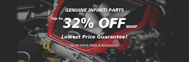 Genuine Infiniti QX50 parts, Guaranteed low price