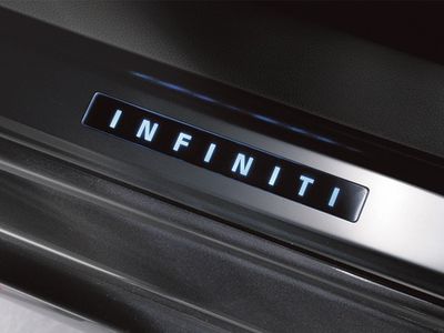 Infiniti Radiant Illuminated Kick Plates - Stainless Steel G6950-5UB00