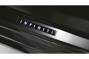 Infiniti Illuminated Kick Plates - Stainless Steel(All up to Vin: JN1CV6FE5CM200438 ) G6950-JJ500