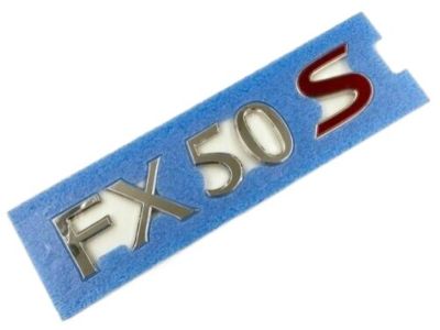 2013 Infiniti FX50 Emblem - 90896-1CF0A