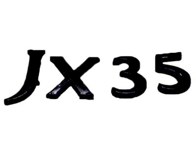 2013 Infiniti JX35 Emblem - 90895-3JA0A