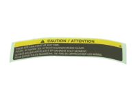 Infiniti 21599-7991A Label-Caution,Motor Fan