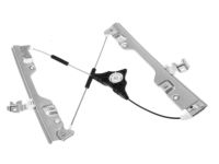 Infiniti 80720-EH100 Door Window Regulator Assembly, Right