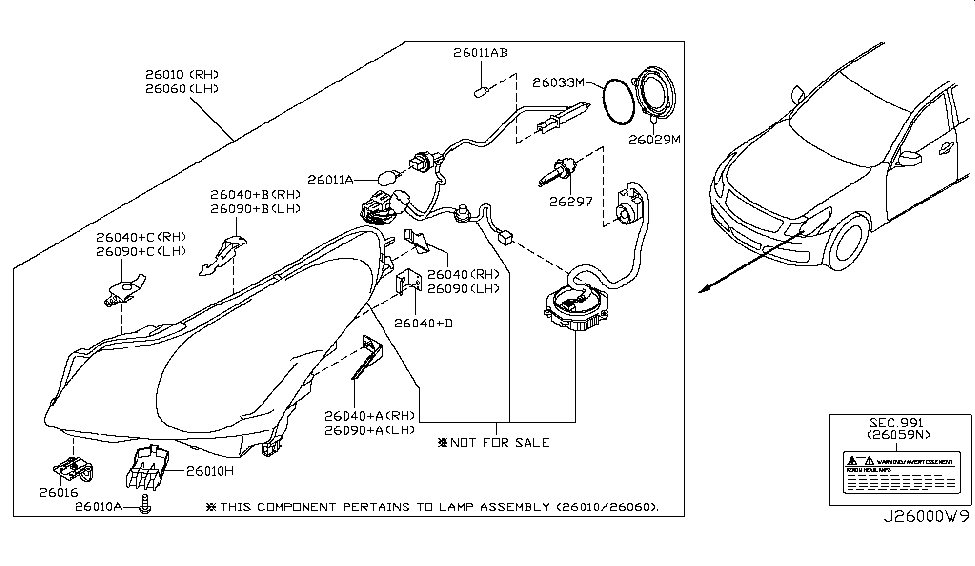 Infiniti parts deal