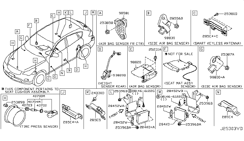 Infiniti parts deal