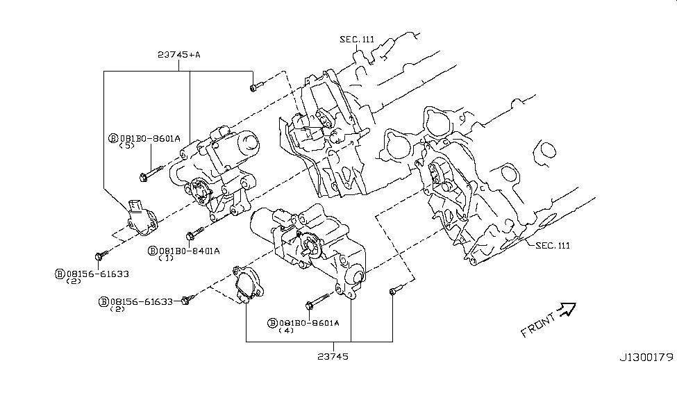 Infiniti 23745-EY03A Actuator Assy