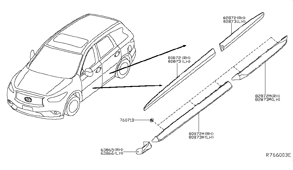 828769NB0A Genuine Infiniti Parts