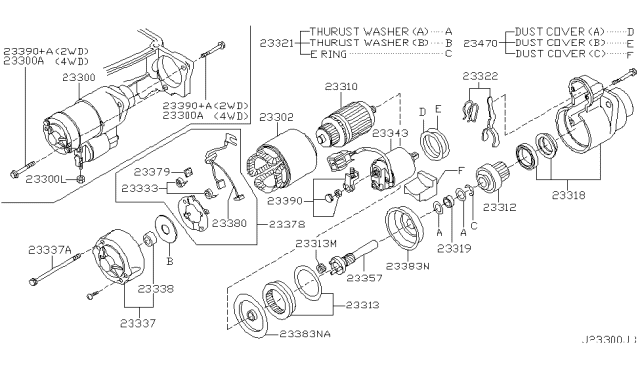 2004 Infiniti G35 Starter Motor Diagram 2