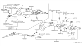 Diagram for 1994 Infiniti Q45 Power Steering Assist Motor - 48991-60U62