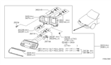 Diagram for 1995 Infiniti Q45 Headlight - 26025-67U10