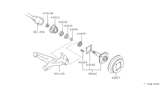 Diagram for Infiniti M30 Wheel Seal - 43232-F6100