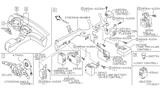 Diagram for Infiniti G35 Steering Angle Sensor - 47945-AS500