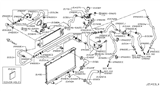Diagram for 2014 Infiniti Q50 Radiator Hose - 21517-4GA6A