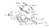 Diagram for Infiniti Door Latch Assembly - 80501-4HB0A