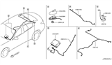 Diagram for 2014 Infiniti Q50 Antenna Cable - 28241-4HB0A