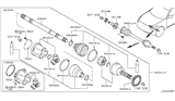 Diagram for Infiniti EX35 CV Boot - 39741-05U91