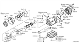 Diagram for Infiniti Q50 Torque Converter - 31100-1XJ0C