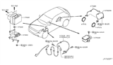 Diagram for 2013 Infiniti FX37 ABS Reluctor Ring - 47950-EA005