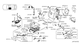 Diagram for Infiniti FX35 Seat Cover - 87670-1CD2A