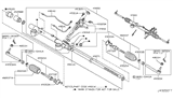 Diagram for 2013 Infiniti G37 Rack And Pinion - 49001-JK65A