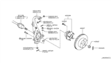Diagram for Infiniti M35 Wheel Bearing - 40202-EG000