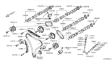 Diagram for 2011 Infiniti G37 Exhaust Valve - 13202-KB20B