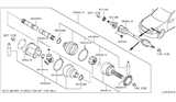 Diagram for 2013 Infiniti G37 Axle Shaft - 39101-JK500