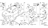 Diagram for 2013 Infiniti M56 Antenna Cable - 28243-1MA3A
