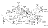 Diagram for Infiniti M35h Differential Mount - 55474-1MA0A