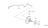 Diagram for Infiniti QX30 Brake Booster Vacuum Hose - 47401-5DC0D