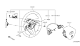 Diagram for Infiniti Q50 Steering Wheel - 48430-5CG0A