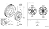Diagram for 2011 Infiniti G37 Spare Wheel - D0300-1NG8D
