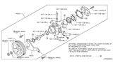 Diagram for 2011 Infiniti M37 Power Steering Pump - 49110-1MD1A