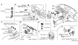 Diagram for Infiniti QX50 Seat Switch - 25315-JK01A