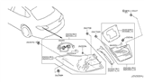 Diagram for Infiniti M35h Tail Light - 26555-1MA0A