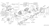 Diagram for Infiniti G35 Starter Drive Gear - 23361-0M300