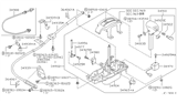 Diagram for Infiniti G20 Shift Cable - 34935-62J00