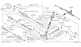 Diagram for Infiniti M30 Rack and Pinion Boot - 48203-10V00