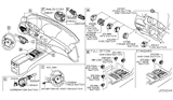 Diagram for Infiniti Q45 Seat Switch - 25315-AG000