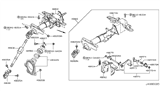 Diagram for 2006 Infiniti FX45 Rack and Pinion Boot - 48950-CG000