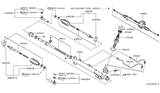 Diagram for 2006 Infiniti FX45 Rack and Pinion Boot - 48204-4U027