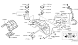 Diagram for Infiniti FX35 Fuel Pump - 17040-CG000