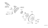 Diagram for Infiniti FX35 Wheel Hub - 43202-WL010
