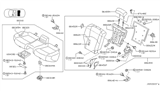 Diagram for 2003 Infiniti FX45 Cup Holder - 88741-CG001