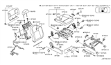Diagram for 2008 Infiniti FX35 Seat Cover - 87620-CL001