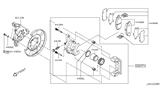 Diagram for 2008 Infiniti FX35 Wheel Cylinder Repair Kit - D4120-CL70B