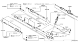 Diagram for Infiniti FX35 Steering Gear Box - 49001-CL10A